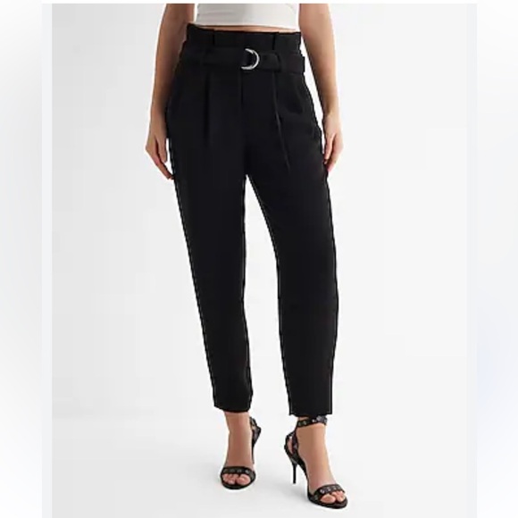 Express Ankle High Rise 14R NWT black - Picture 1 of 10